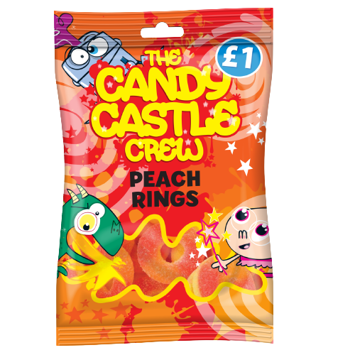 Candy The Candy Castle Crew, Fizzy Blue Bottles 90gr