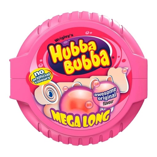 Candy Hubba Bubba Mega Long Tape Fancy Fruit 56gr