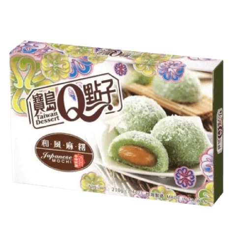 Mochi Coconut Pandan He Fong 210gr