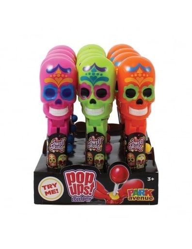 Candy Sweet Skulls Lollipop 10gr