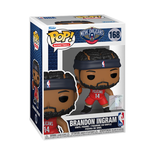 [72250] Funko NBA 168 Brandon Ingram, Pelicans, National BaskettBall Association