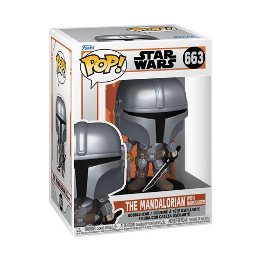 [76550] Funko Star Wars 0663 The Mandalorian with DarkSaber, SW The Mandalorian Season 3