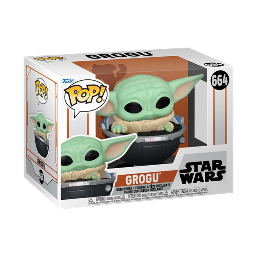 [76551] Funko Star Wars 0664 Grogu with Prama , SW The Mandalorian Season 3