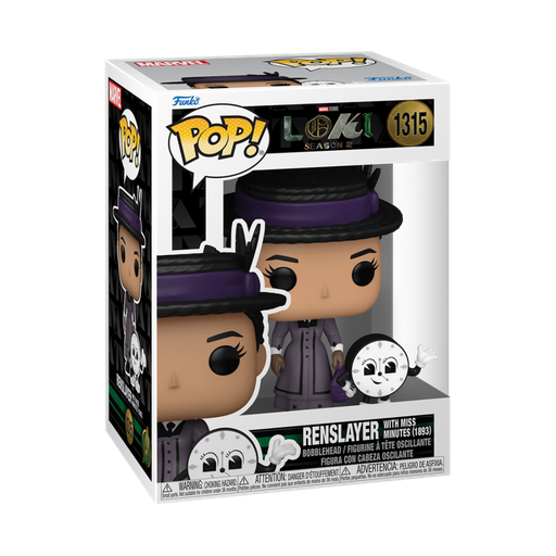 [72172] Funko Marvel 1315 RenSlayer with Miss Minutes, Loki Season 2