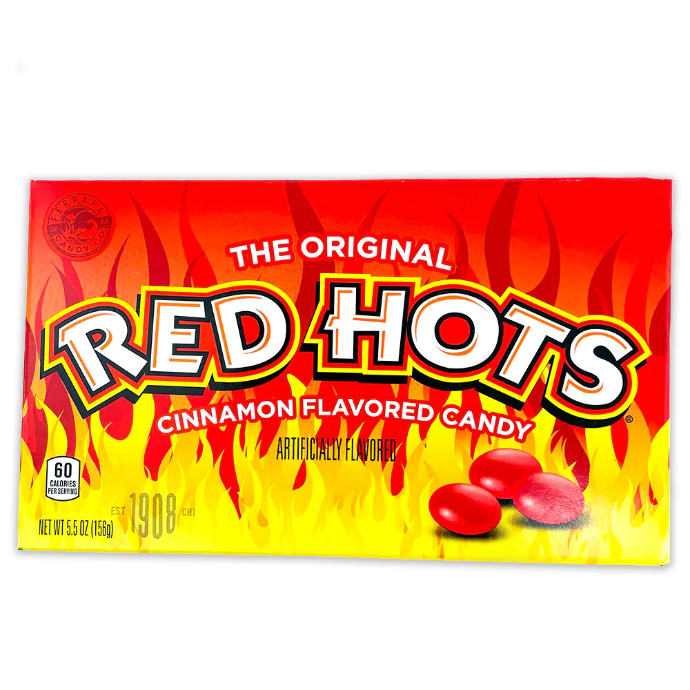 Candy Red Hots Cinnamon Flavored 156gr