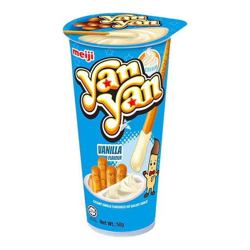Cookies Meiji Yan Yan Vanilla 50gr