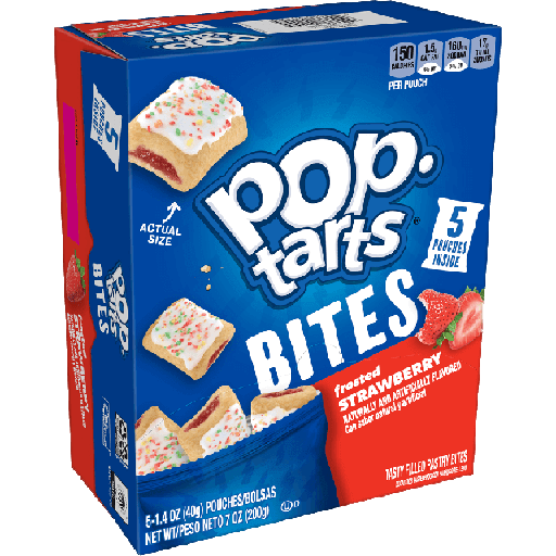 Cookies Pop Tarts Bites Frosted StrawBerry 200gr