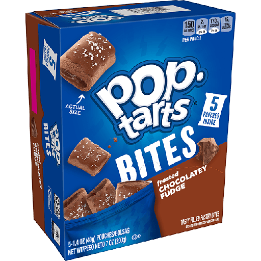 Cookies Pop Tarts Bites Frosted Chocolatey Fudge 200gr