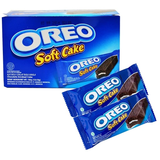 Cookies Oreo Chocolate Soft Cake 16gr