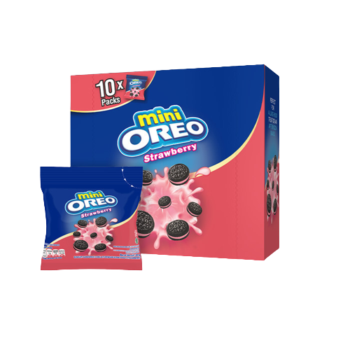 Cookies Oreo Mini StrawBerry 20,4gr