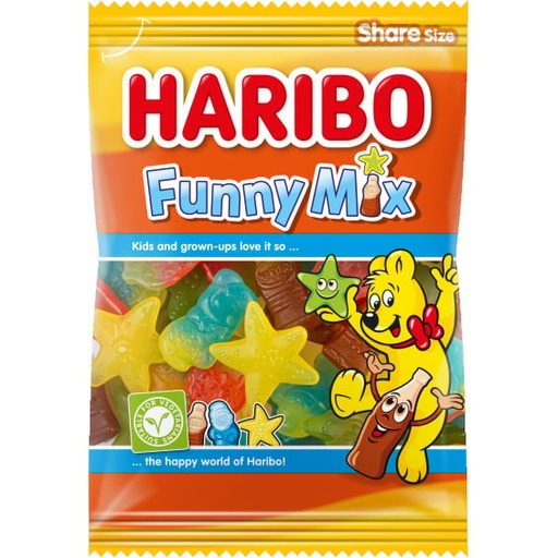 Candy Haribo Funny Mix 185gr