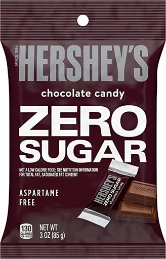 Chocolate Hershey's Zero Sugar 85gr