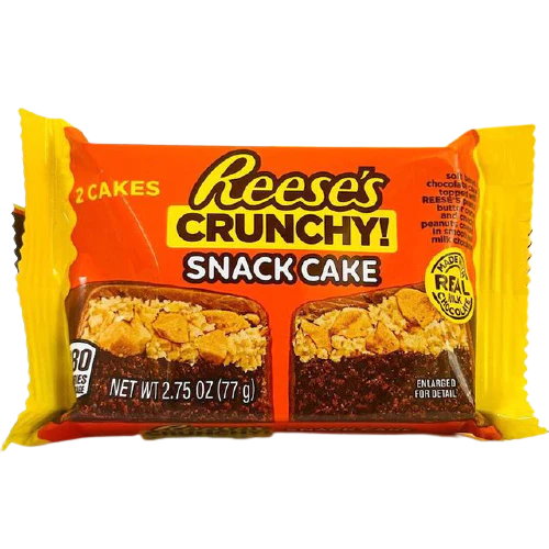 Chocolate Reese's Crunchy Snack Pack 2 Caked 77gr
