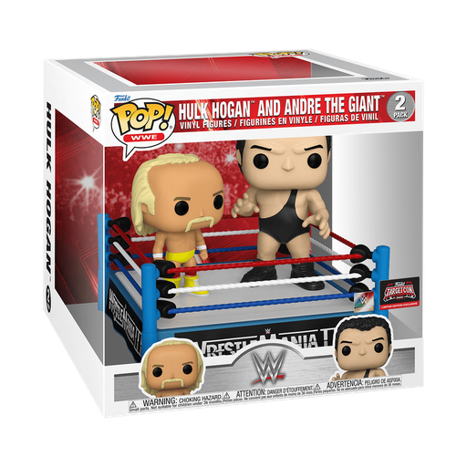 [69248] Funko WWE 2pack Hulk Hogan and Andre the Giant, World Wrestling Entertainment
