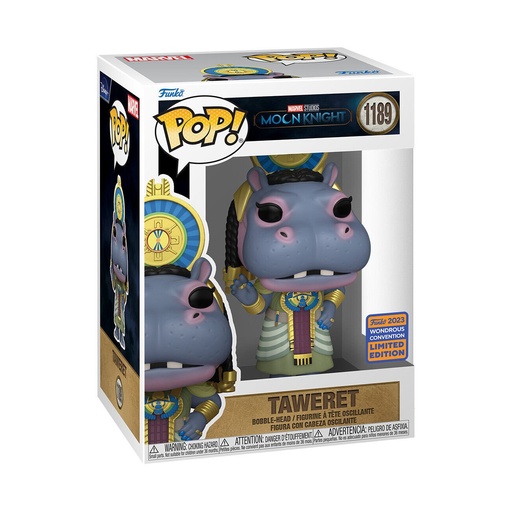 [70274] Funko Marvel 1189 Tawaret, Moon Knight, Wondrous Convention 2023, Limited Edition