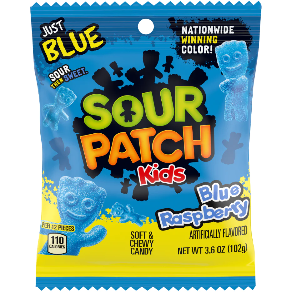 Candy Sour Patch Kids Blue RaspBerry 141gr