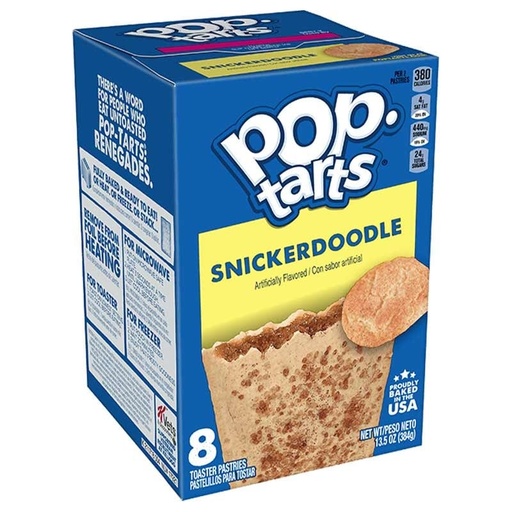 Cookies Pop Tarts SnickerDoodle 8p 384gr
