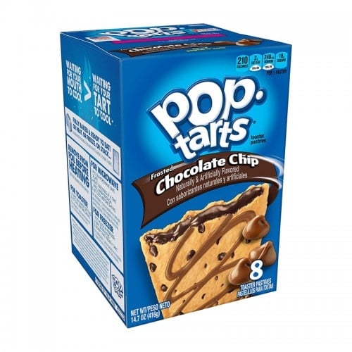 Cookies Pop Tarts Frosted Chocolate Chip 8p 416gr
