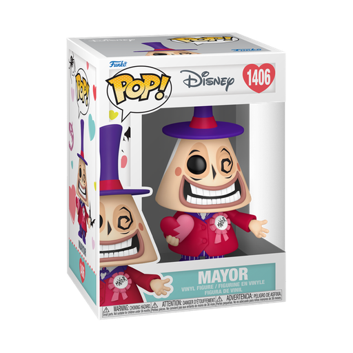 [75768] Funko Disney 1406 Mayor TNBC The Night Before Christmas Valentines