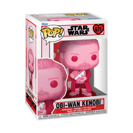 [76215] Funko Star Wars 0671 Obi-Wan Kenobi Valentines