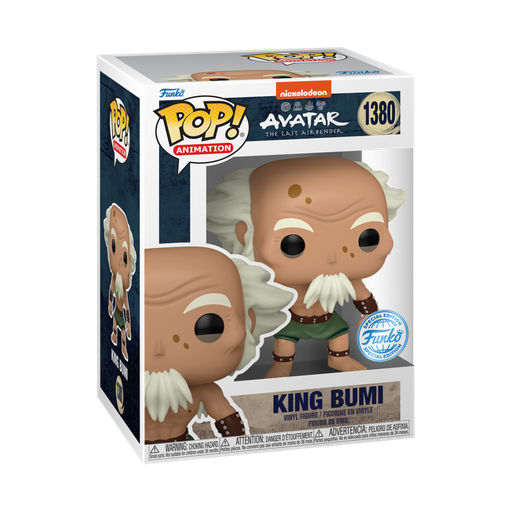 [73692] Funko Animation 1380 King Bumi, Avatar The Last Airbender, ATLA, Nickelodeon, Funko Exclusive