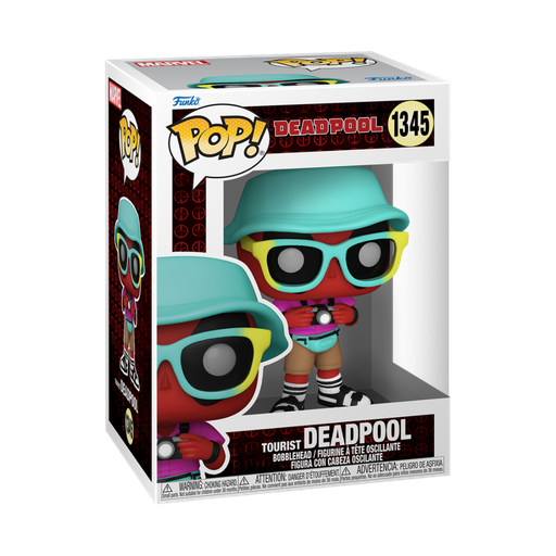 [76080] Funko Marvel 1345 Tourist, Deadpool Parody