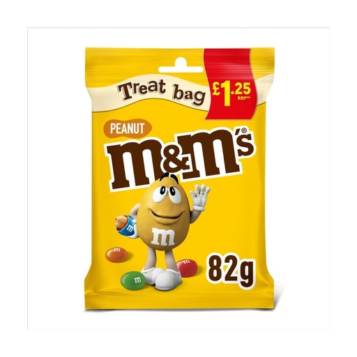 Chocolate M&M's Peanut Treat Bag 82gr
