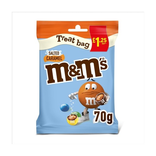 Chocolate M&M's Salted Caramel Treat Bag 70gr