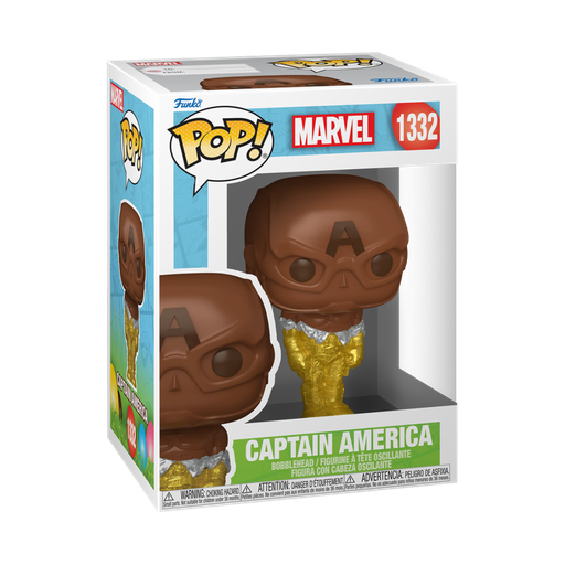 [77170] Funko Marvel 1332 Easter Chocolate Captain America