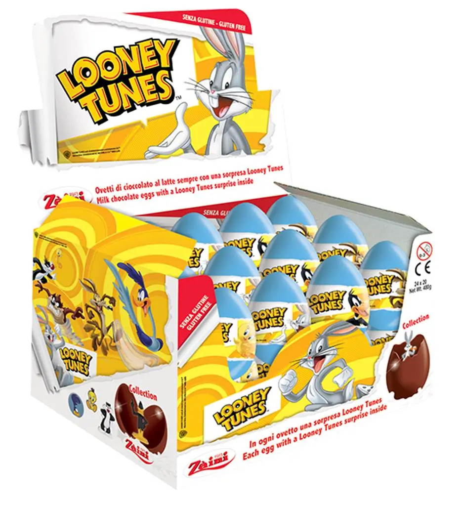 Chocolate Looney Tunes Egg 20gr
