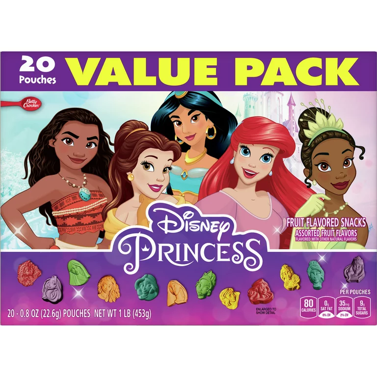 Candy Fruit Snacks Disney Princess 226gr