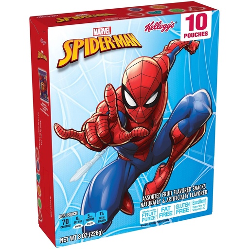 Candy Fruit Snacks Marvel Spider-Man 226gr