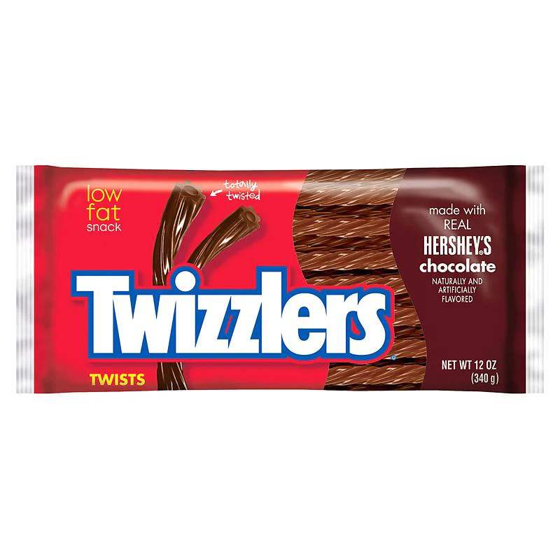 Candy Twizzlers Twist Chocolate Hershey's Chocolate 340gr