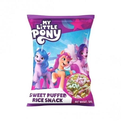 Sweet Puffed Rice Snack My Little Pony 50gr