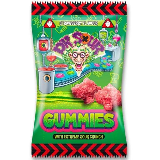 Candy Dr. Sour Gummies StrawBerry 200gr