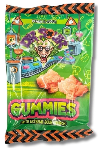 Candy Dr. Sour Gummies Peach 200gr