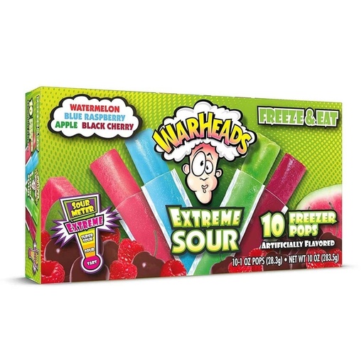 Candy Freezer Pops WarHeads 283,5gr