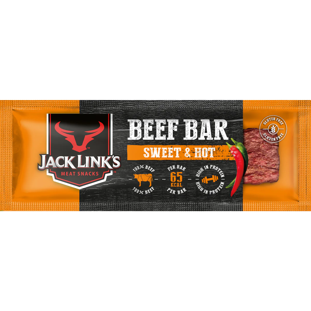 Beef Jerky Jack Link's Beef Bar Original 22.5gr Gluten Free