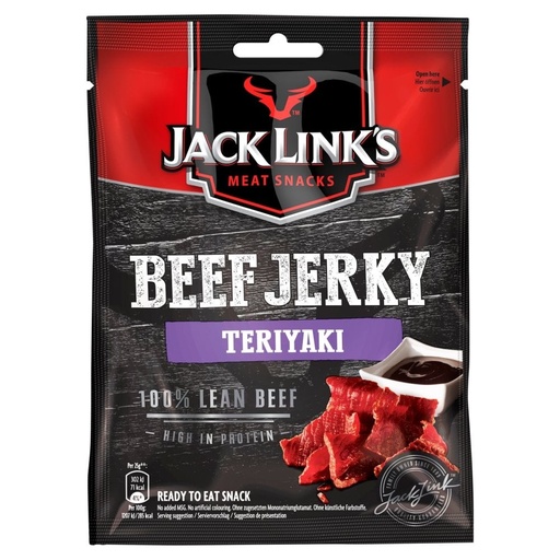 Beef Jerky Jack Link's Beef TeriYaki Medium 25gr Halal