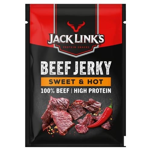 Beef Jerky Jack Link's Sweet & Hot Medium 25gr Halal