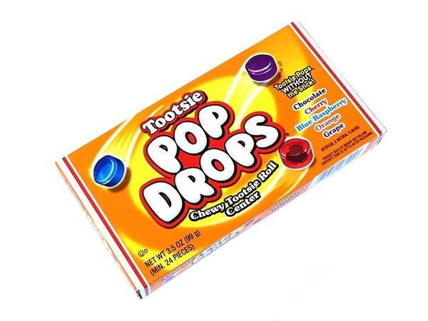 Candy Tootsie Pop Drops 24 pieces 99gr