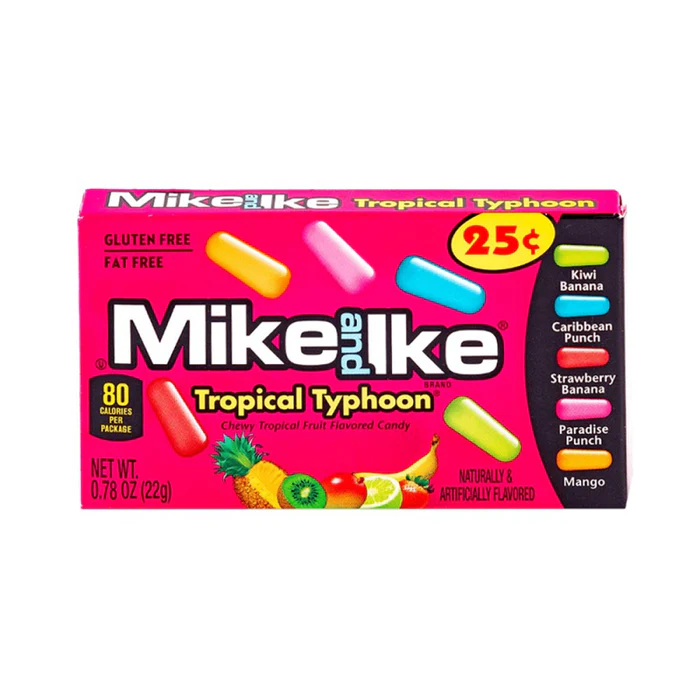 Candy Mike and Ike Tropical Typhoon 22gr