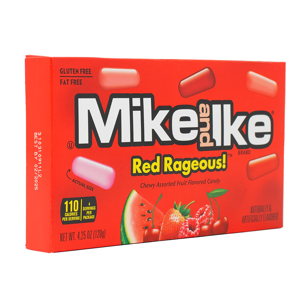 Candy Mike and Ike Red Rageous 120gr