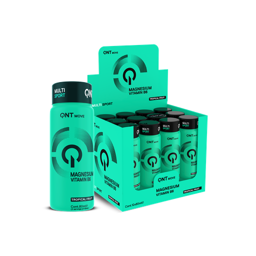 Drinks QNT Multi Sport Shot Tropical Fruit Move Magnesium Vitamin B6 80ml