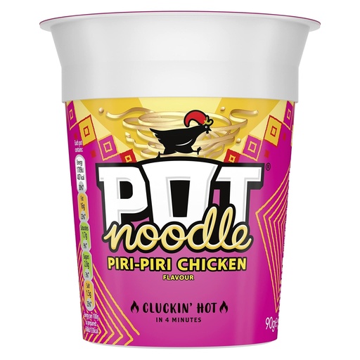 Noodles Pot Noodle Piri Piri Chicken 90gr