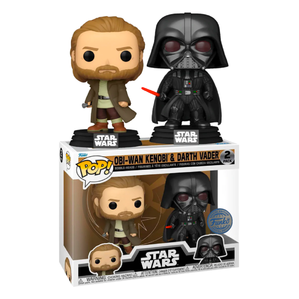 [64905] Funko Star Wars 2pack, Obi-Wan Kenobi & Darth Vader, Funko Special Edition