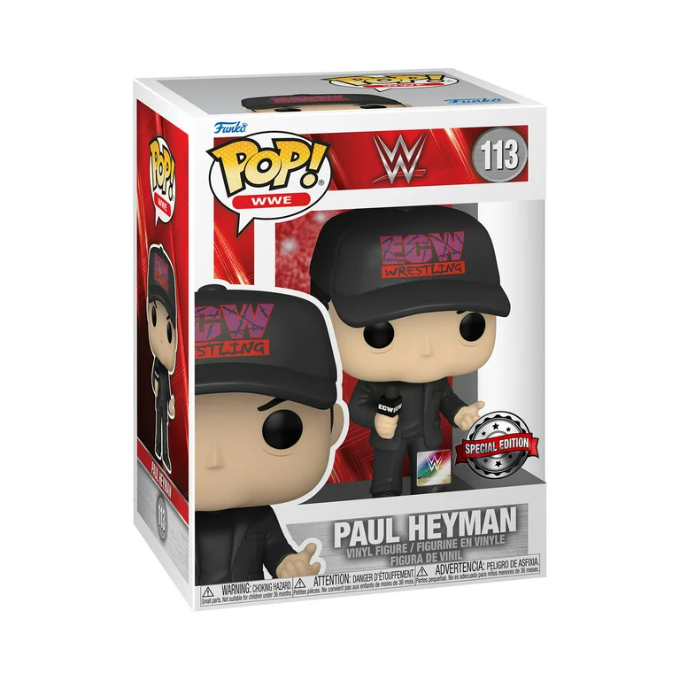 [65007] Funko WWE 113 Paul Heyman, Special Edition