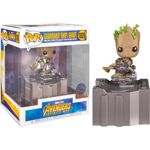 [63212] Funko Marvel 1026 Guardian's Ship: Groot, Funko Special Edition, Avengers Infinity War