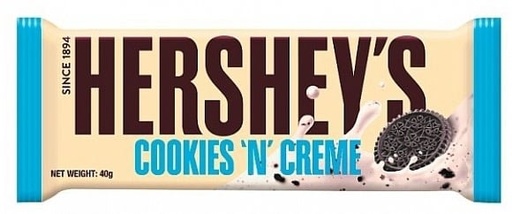 Chocolate Hershey’s Cookies ’n’ Creme 43gr