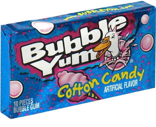 Candy Bubble Yum Original 10 Pieces Cotton Candy